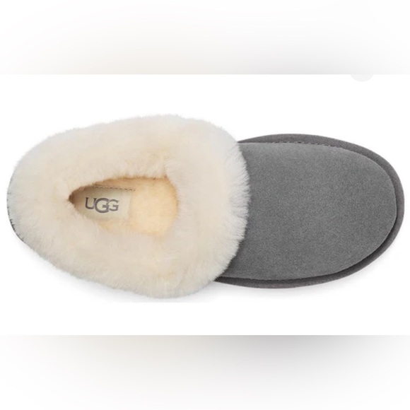 UGG Grey Snow Slippers - Picture 3 of 4